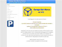 Tablet Screenshot of garagesanmarco.com